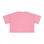 Track Mom Cheetah Print Women's Crop Tee - Magnolia Wild SC
