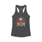 Soccer Mom Racerback Tank – Personalized Name & Number Option | Lightweight Women’s Soccer Tank Top - Magnolia Wild SC