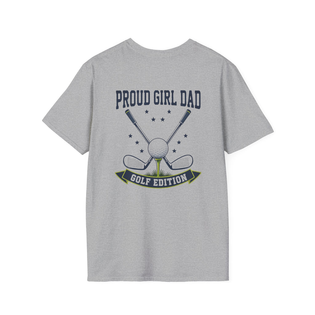 Proud Girl Dad Golf T-Shirt — Golf-Themed Father's Day Tee - Magnolia Wild SC
