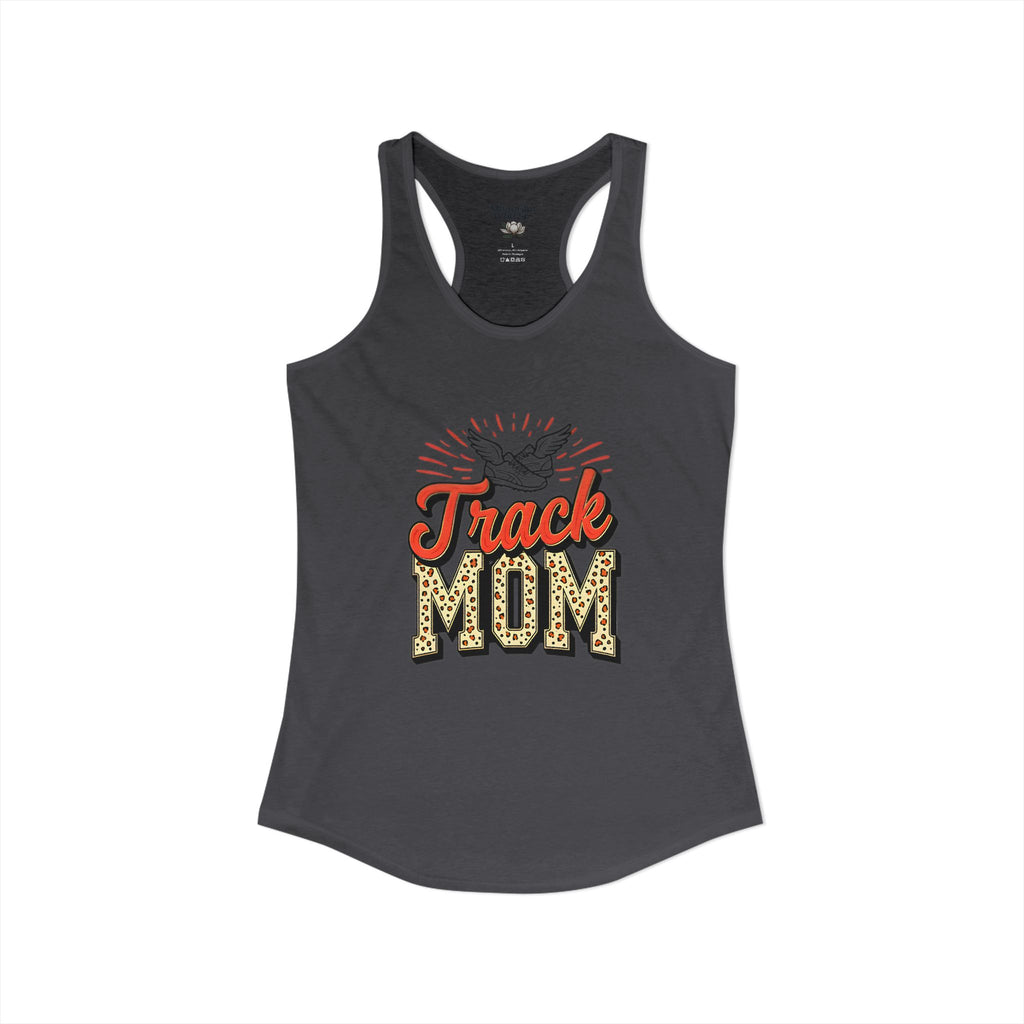 Track Mom Racerback Tank – Personalized Name & Number Option - Magnolia Wild SC