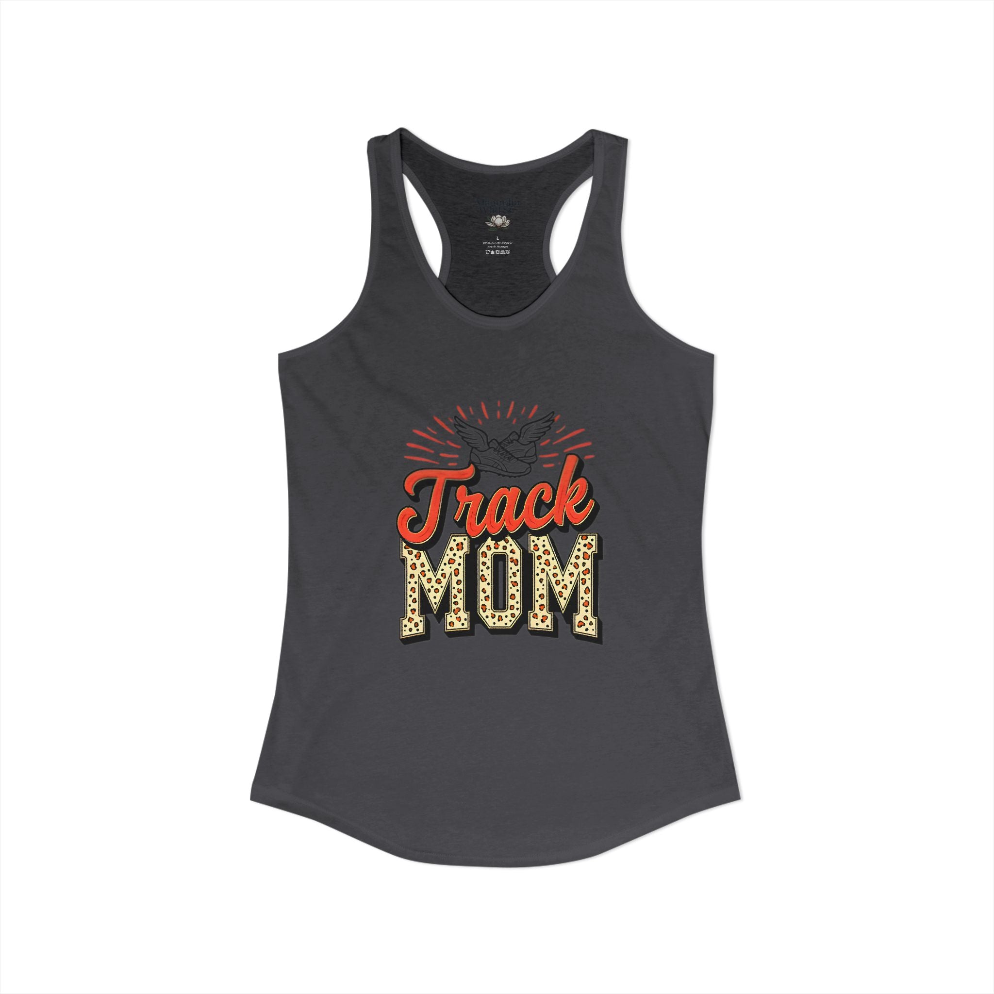 Track Mom Racerback Tank – Personalized Name & Number Option - Magnolia Wild SC