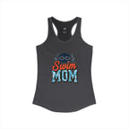 Swim Mom Racerback Tank – Personalized Name & Number Option | Lightweight Women’s Swim Tank Top - Magnolia Wild SC