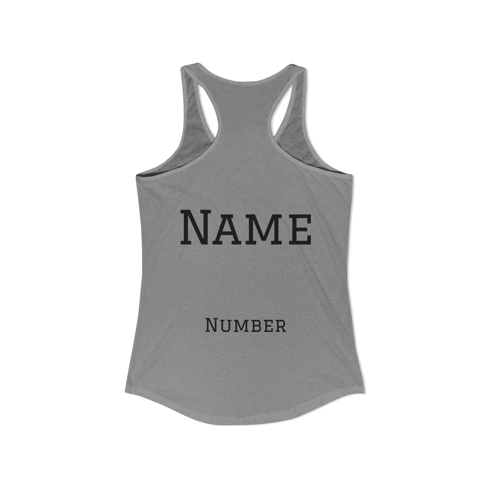 Mom Cross Country Mom Racerback Tank – Personalized Name & Number Option - Magnolia Wild SC