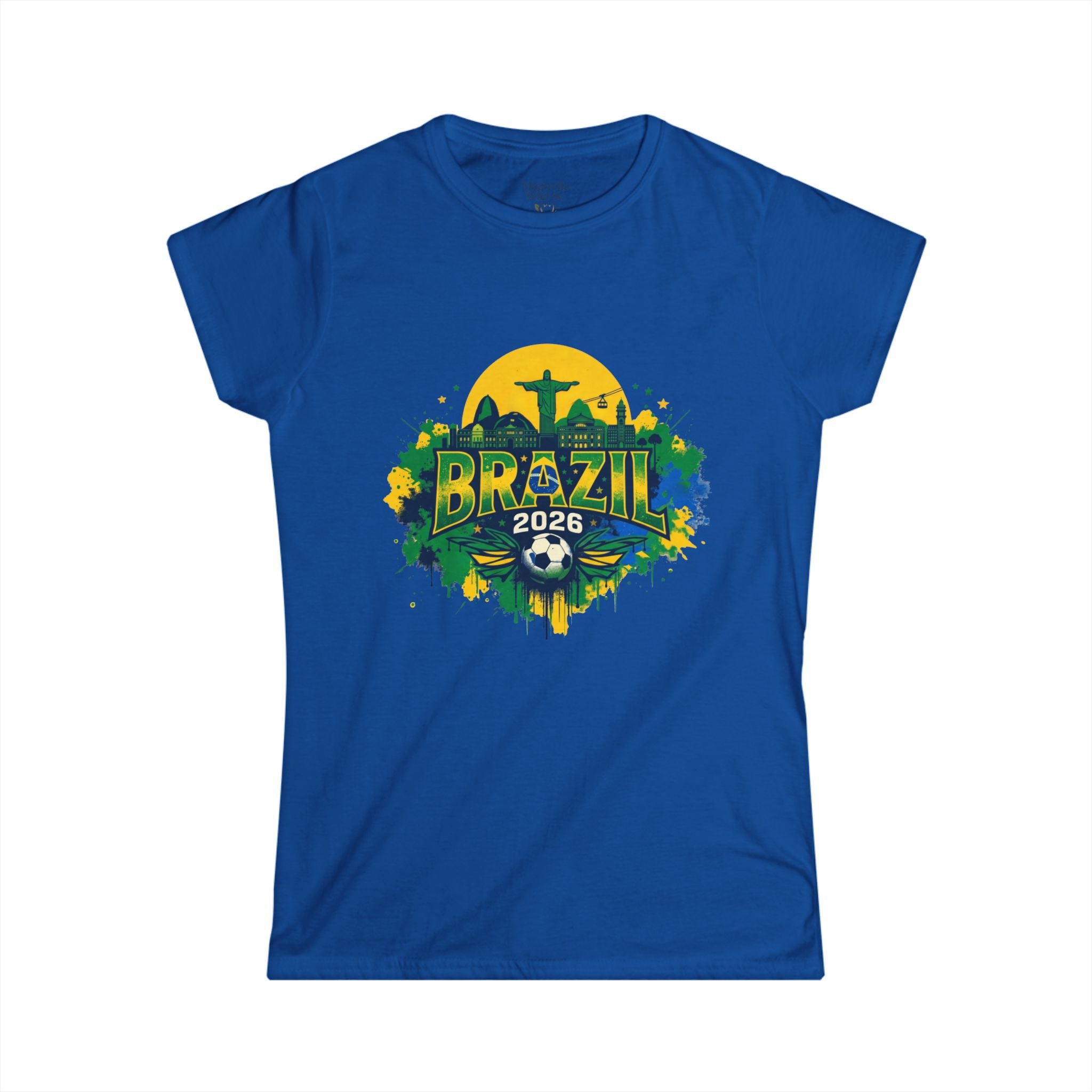 Brazil Soccer Tee - Showcase Your Love for the Game
