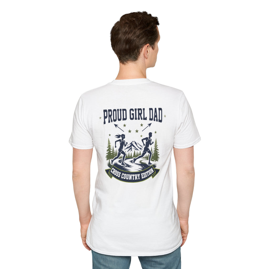 Proud Girl Dad Cross Country T-Shirt - Magnolia Wild SC