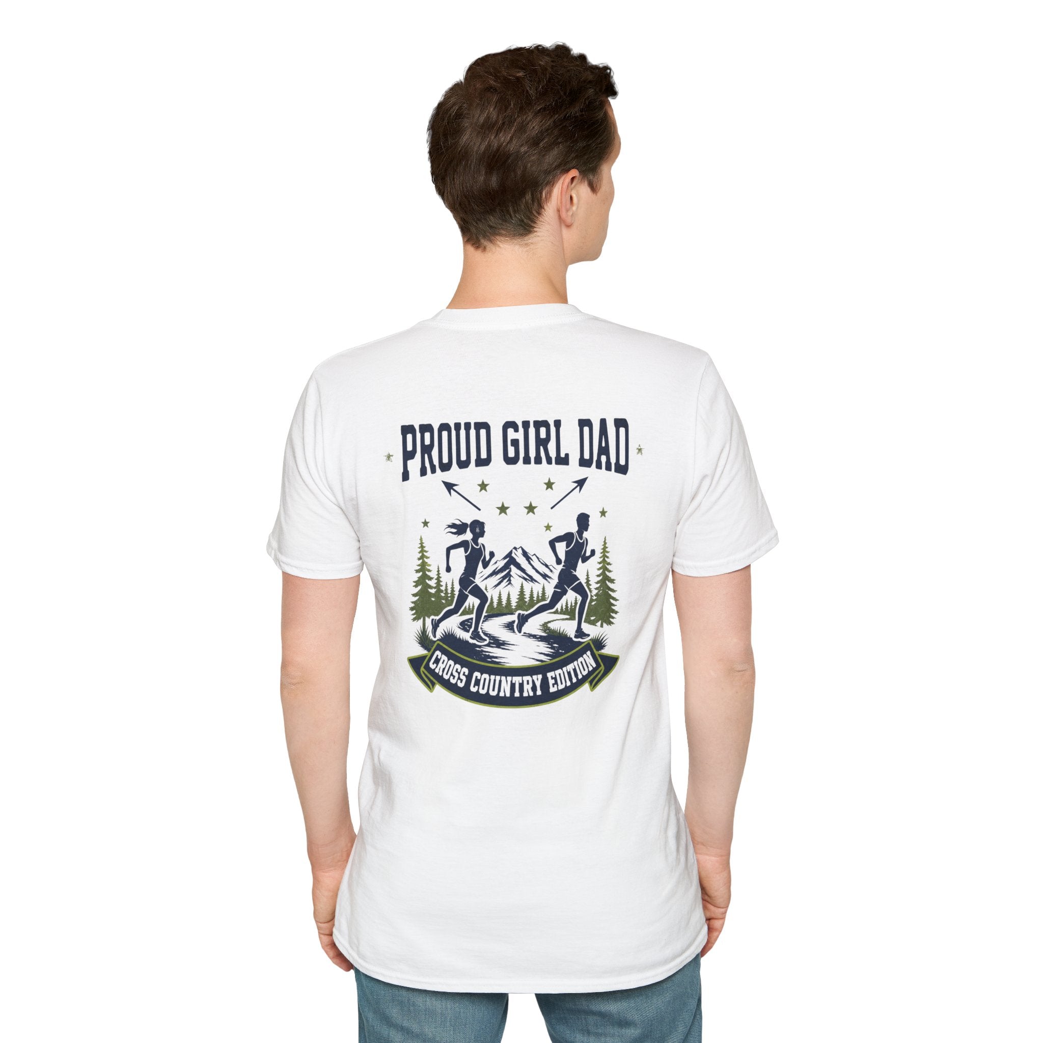 Proud Girl Dad Cross Country T-Shirt - Magnolia Wild SC