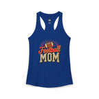 Football Mom Racerback Tank – Personalized Name & Number Option | Lightweight Women’s Football Tank Top - Magnolia Wild SC
