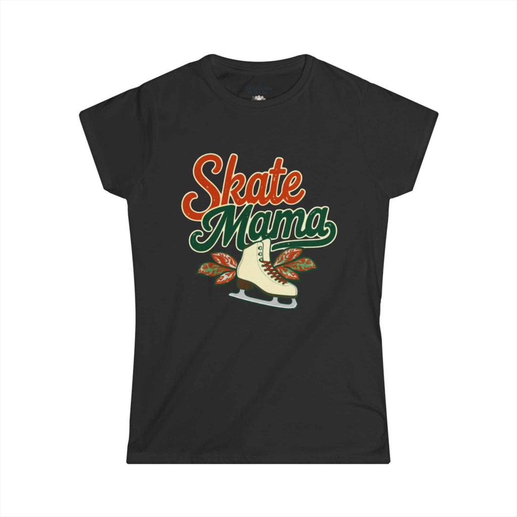 Retro Figure Skating Mama Tee