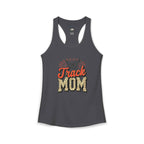 Track Mom Racerback Tank – Personalized Name & Number Option