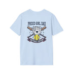 Proud Girl Dad Softball T-Shirt — Proud Dad of a Softball Player - Magnolia Wild SC