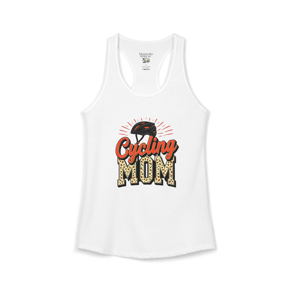 Personalized Cycling Mom Racerback Tank – Personalized Name & Number Option | Lightweight Women’s Cycling Tank TopCycling Racerback Tank - Magnolia Wild SC
