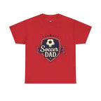 Retro Badge Style: The Vintage Soccer Dad Shield Tee