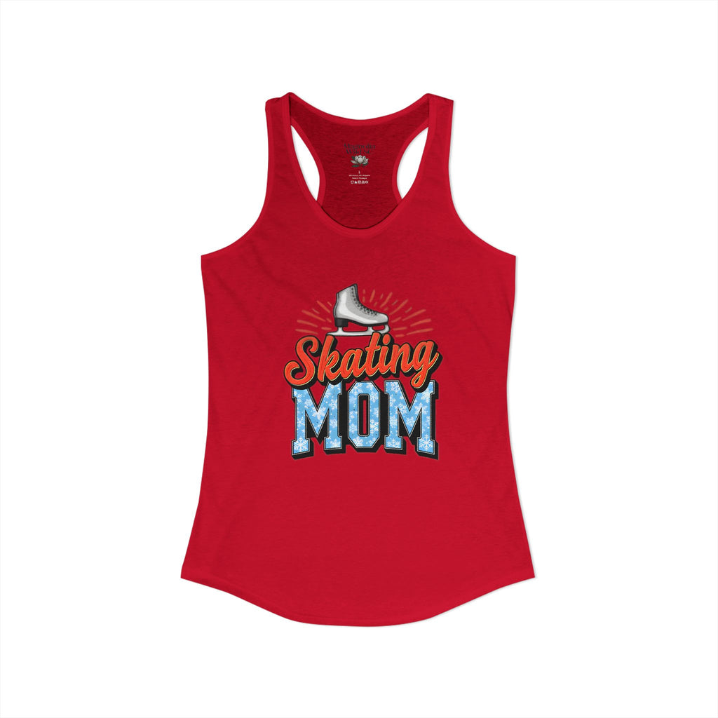 Personalized Figure Skating Racerback Tank - Magnolia Wild SC