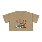 Baseball Mom Mode Crop Tee - Magnolia Wild SC