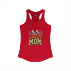Figure Skating Mom Racerback Tank – Personalized Name & Number Option | Lightweight Women’s Figure Skating Tank Top - Magnolia Wild SC