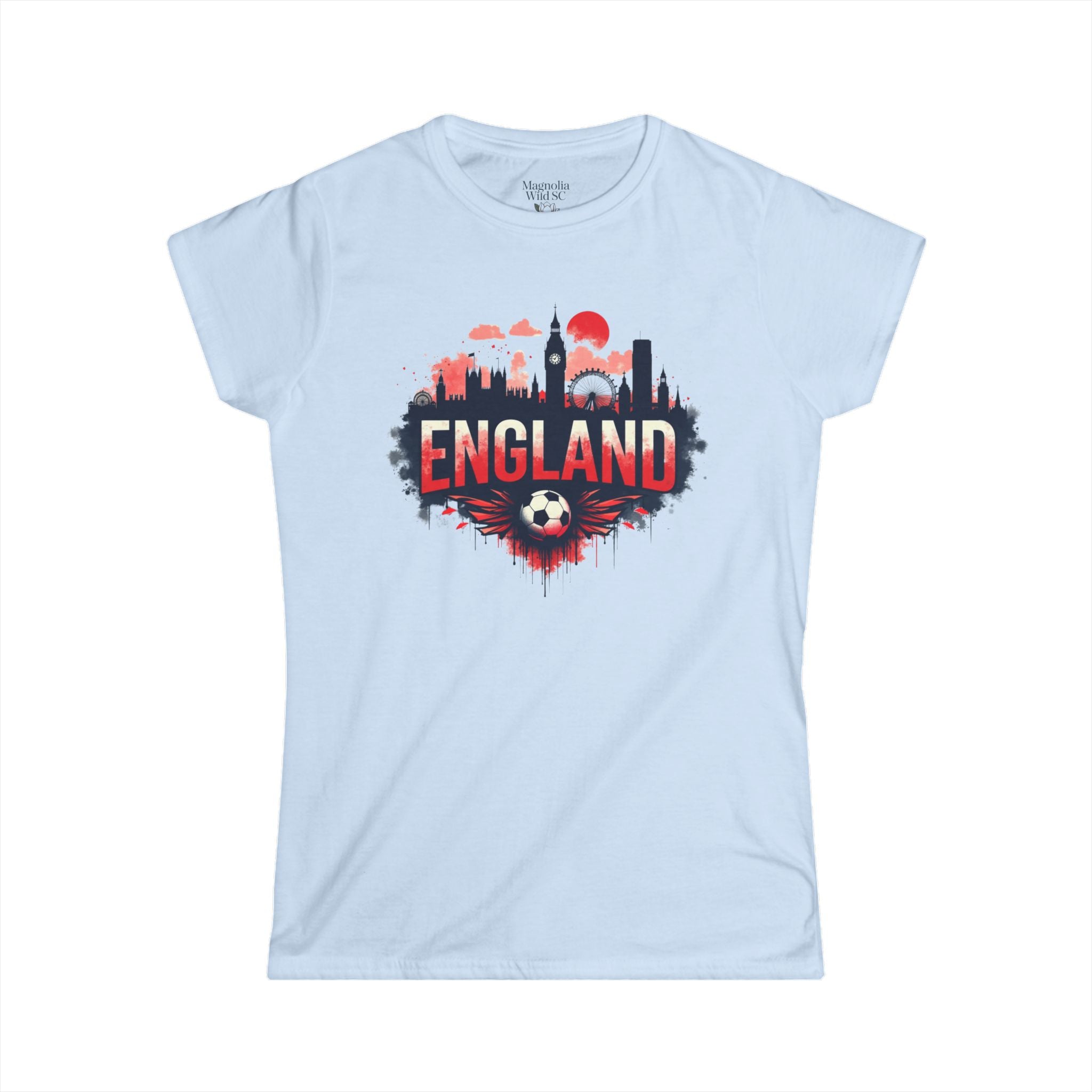 England Soccer Tee - Celebrate Your Passion for the Game