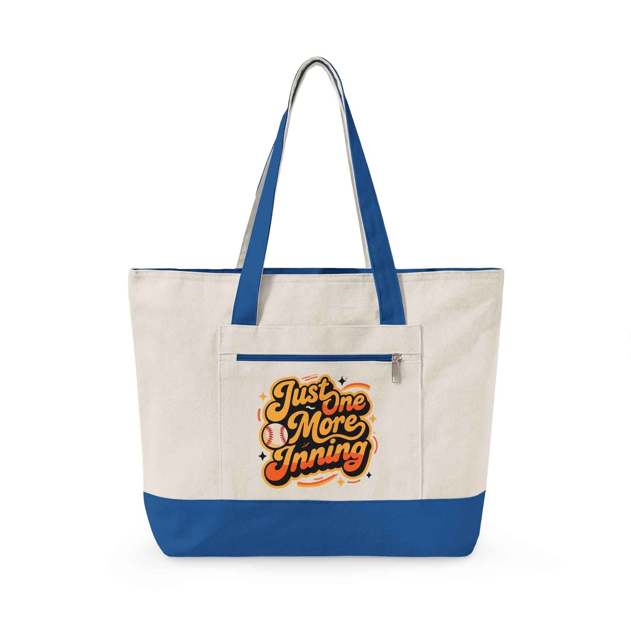 Personalized "One More Inning" Ballpark Tote