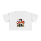 Cycling Mom Cheetah Print Crop Tee - Magnolia Wild SC