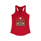 Baseball Mom Racerback Tank – Personalized Name & Number Option - Magnolia Wild SC