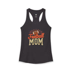 Football Mom Racerback Tank – Personalized Name & Number Option | Lightweight Women’s Football Tank Top - Magnolia Wild SC