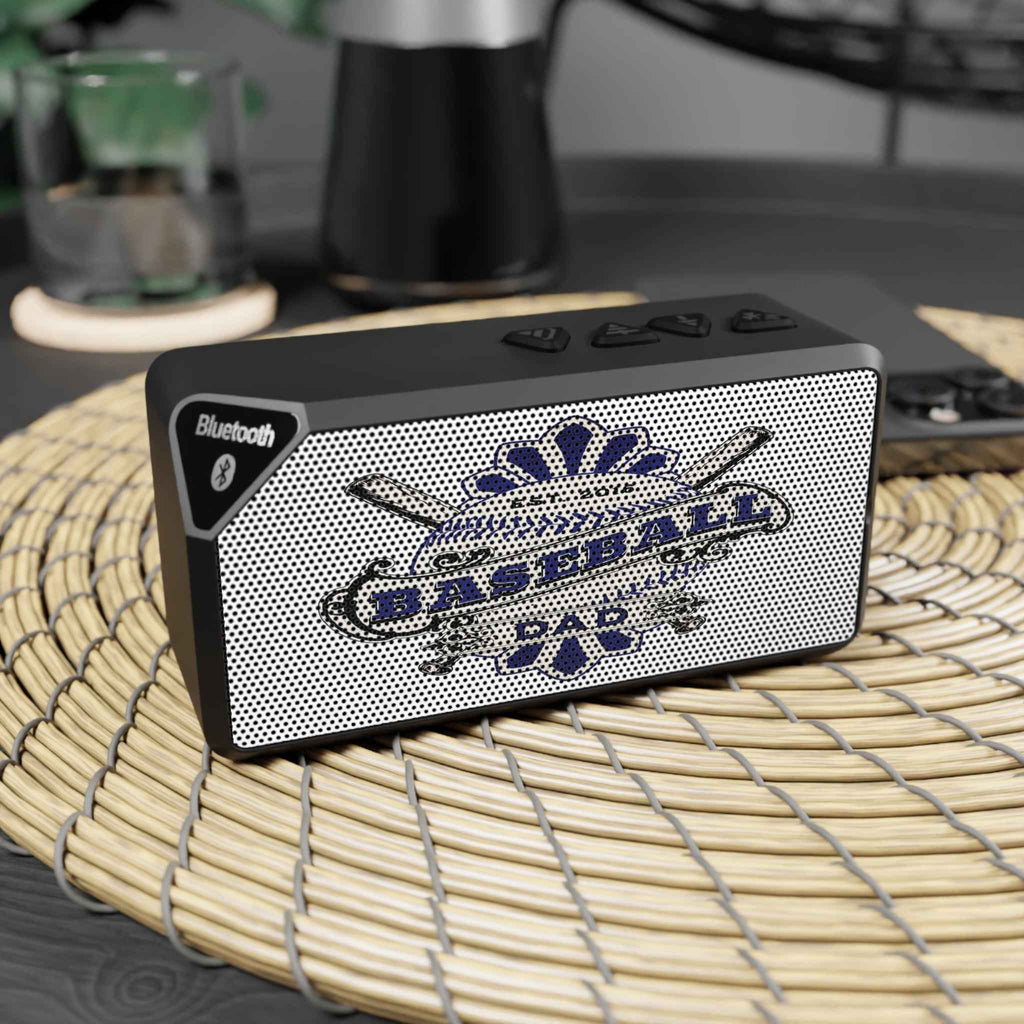 Retro 'Baseball Dad' Bluetooth Speaker — Personalized Year