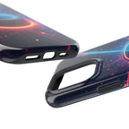 Neon Laser Hockey Puck Impact-Resistant Phone Case - Magnolia Wild SC
