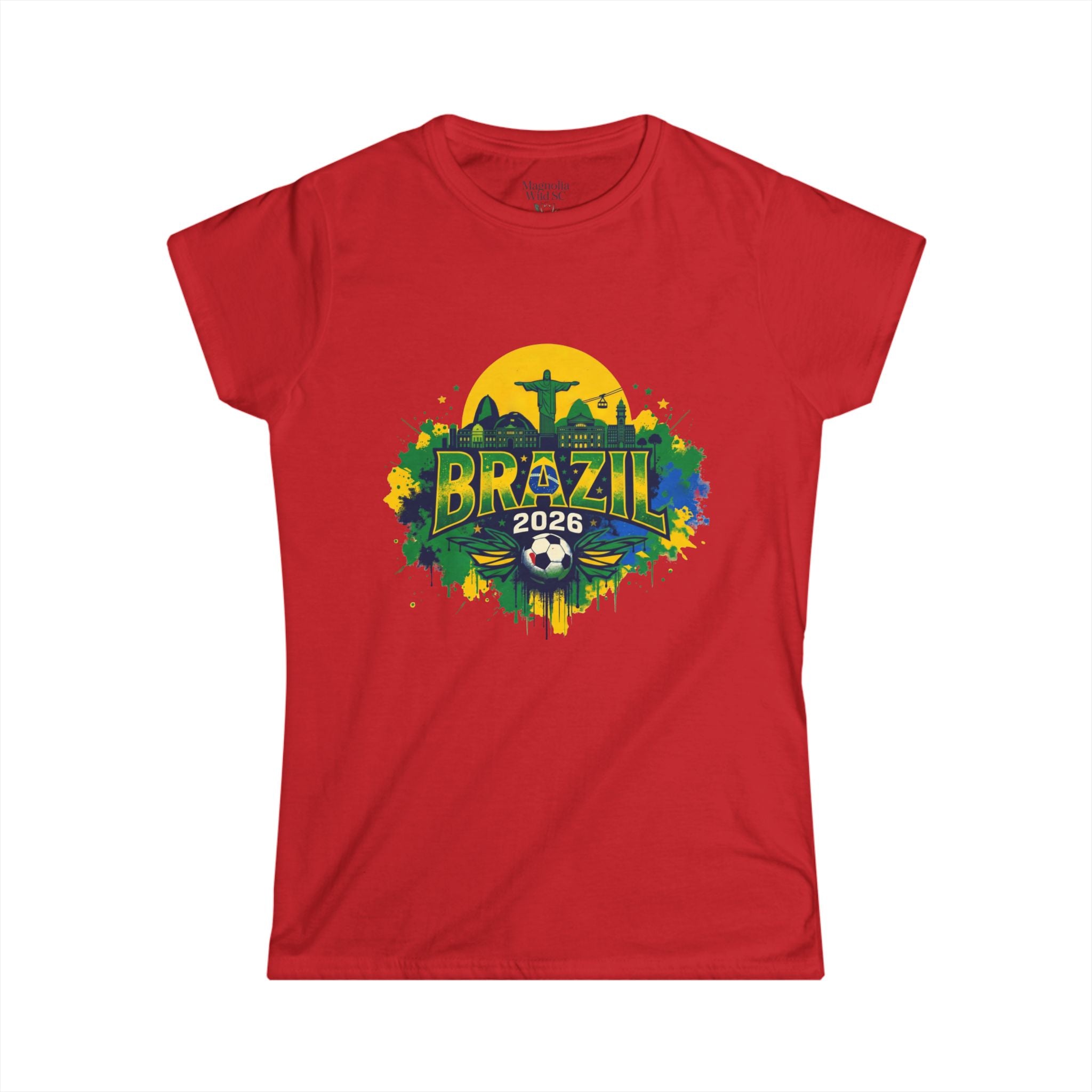 Brazil Soccer Tee - Showcase Your Love for the Game