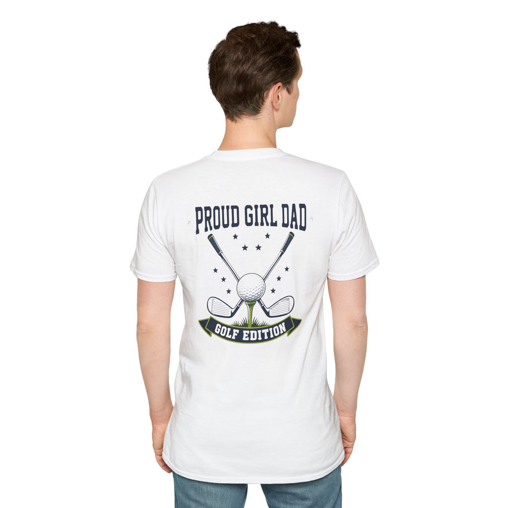 Proud Girl Dad Golf T-Shirt — Golf-Themed Father's Day Tee - Magnolia Wild SC