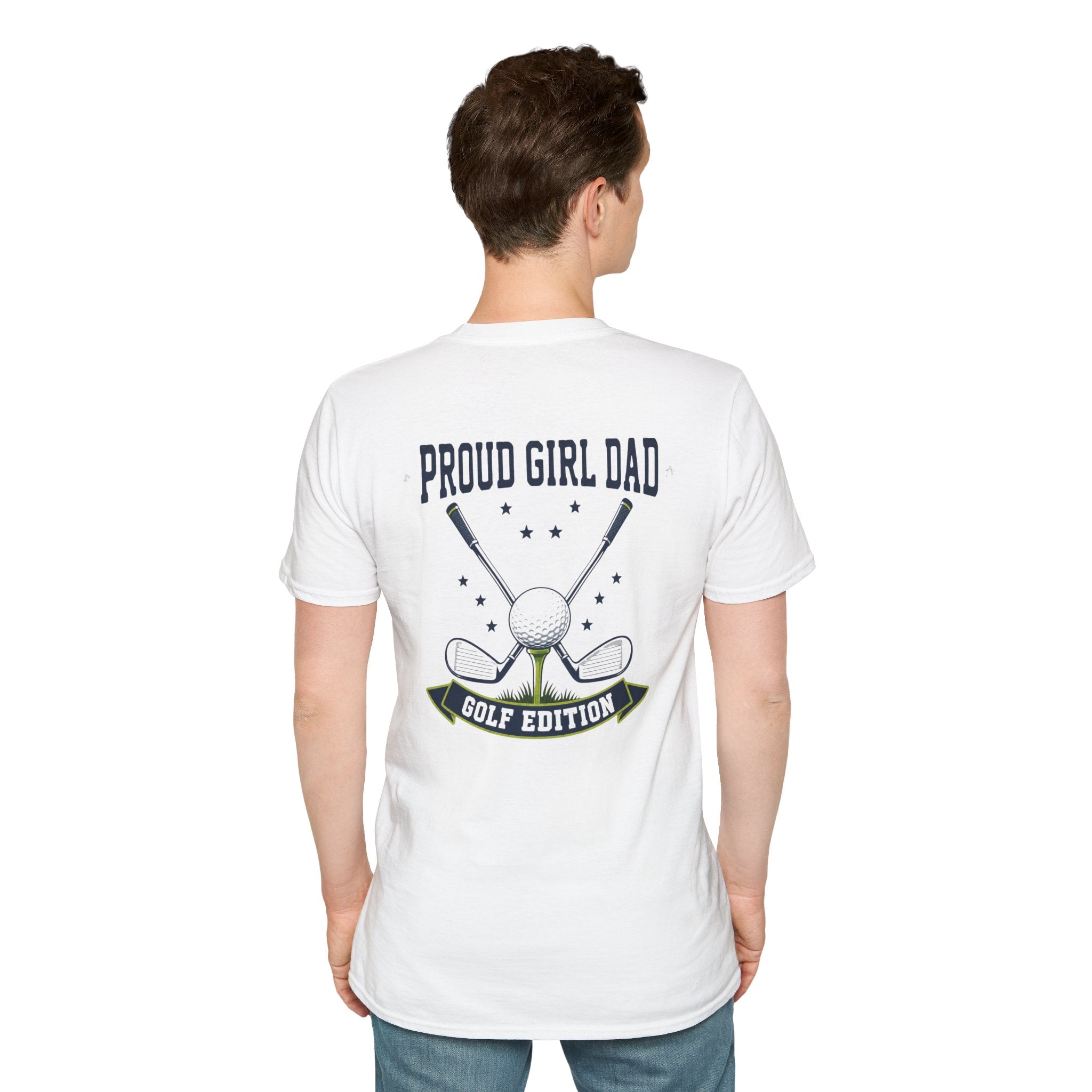 Proud Girl Dad Golf T-Shirt — Golf-Themed Father's Day Tee - Magnolia Wild SC