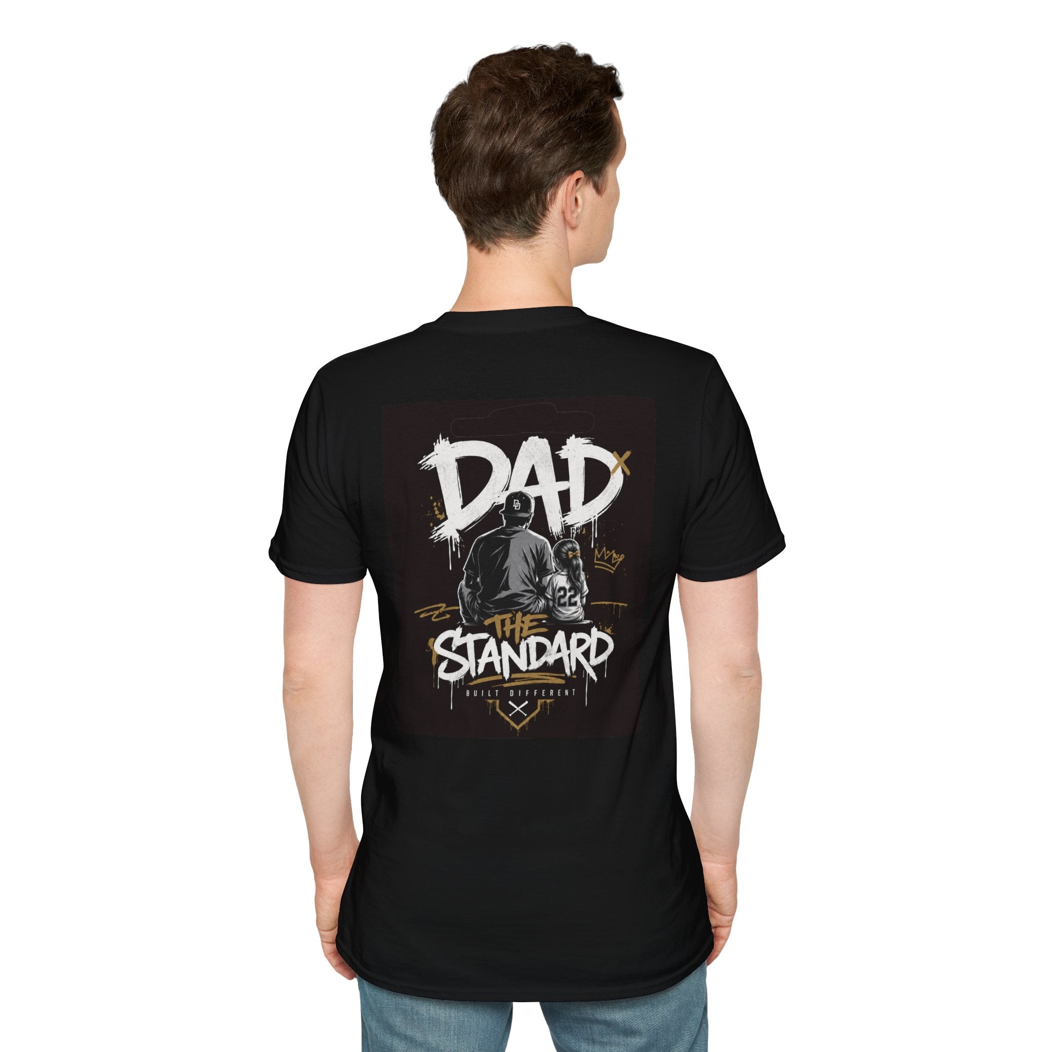 Softball Dad The Standard T-Shirt — Fatherhood Graphic Tee - Magnolia Wild SC