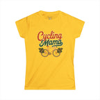 Retro Cycling Mama Tee - Magnolia Wild SC