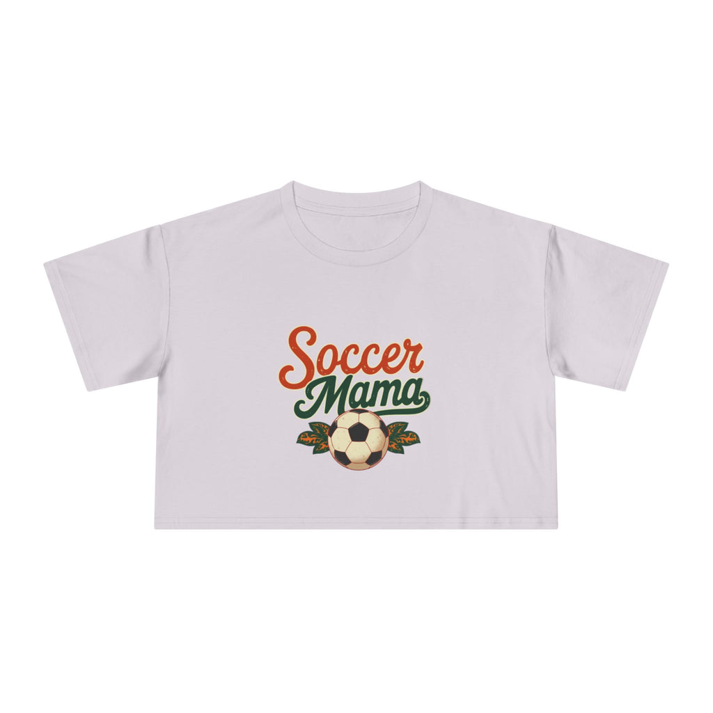 Soccer Mama Crop Tee | Retro Soccer Graphic, Mom Sports Top - Magnolia Wild SC