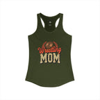 Wrestling Mom Racerback Tank – Personalized Name & Number Option | Lightweight Women’s Wrestling Tank Top - Magnolia Wild SC