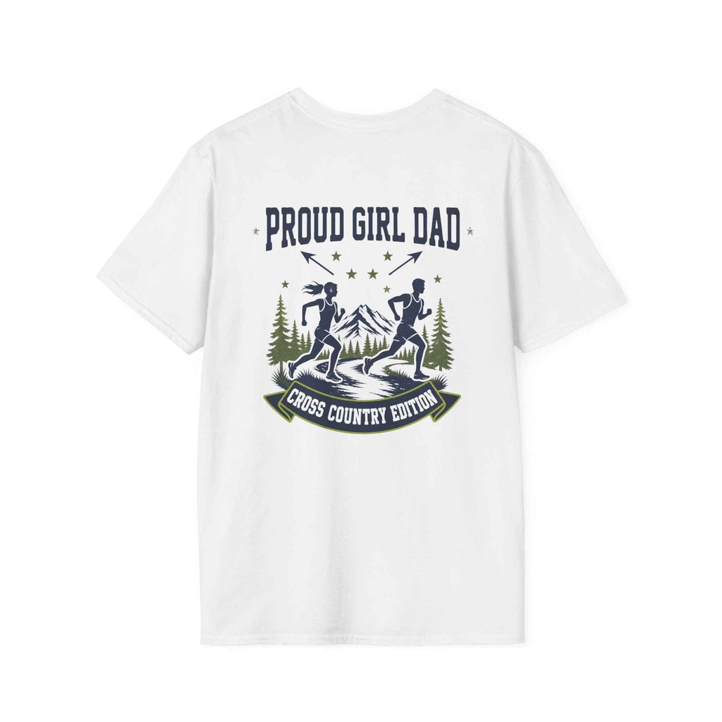 Proud Girl Dad Cross Country T-Shirt