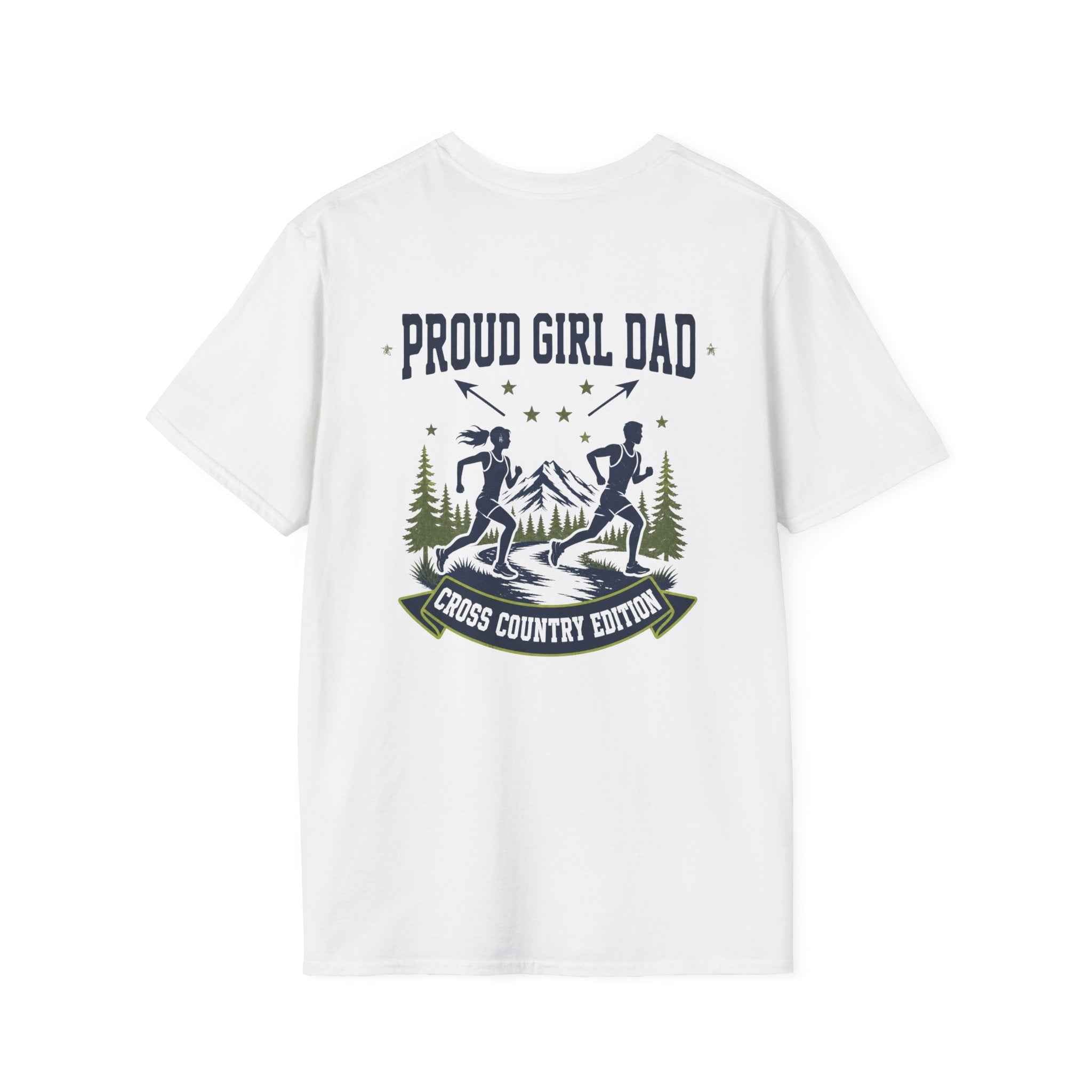 Proud Girl Dad Cross Country T-Shirt