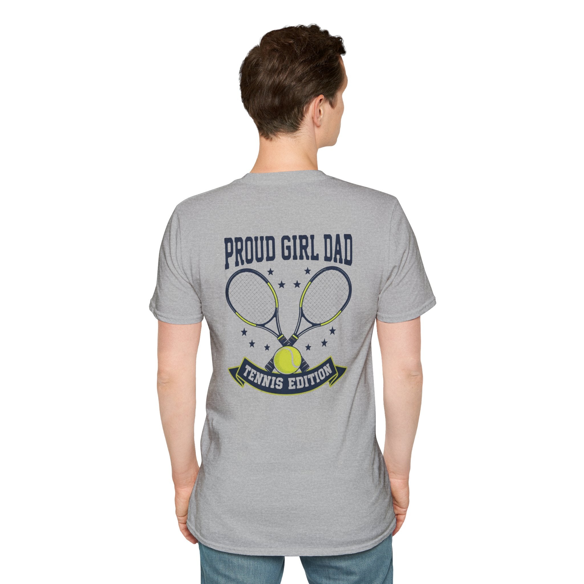 Proud Girl Dad Tennis T-Shirt - Magnolia Wild SC