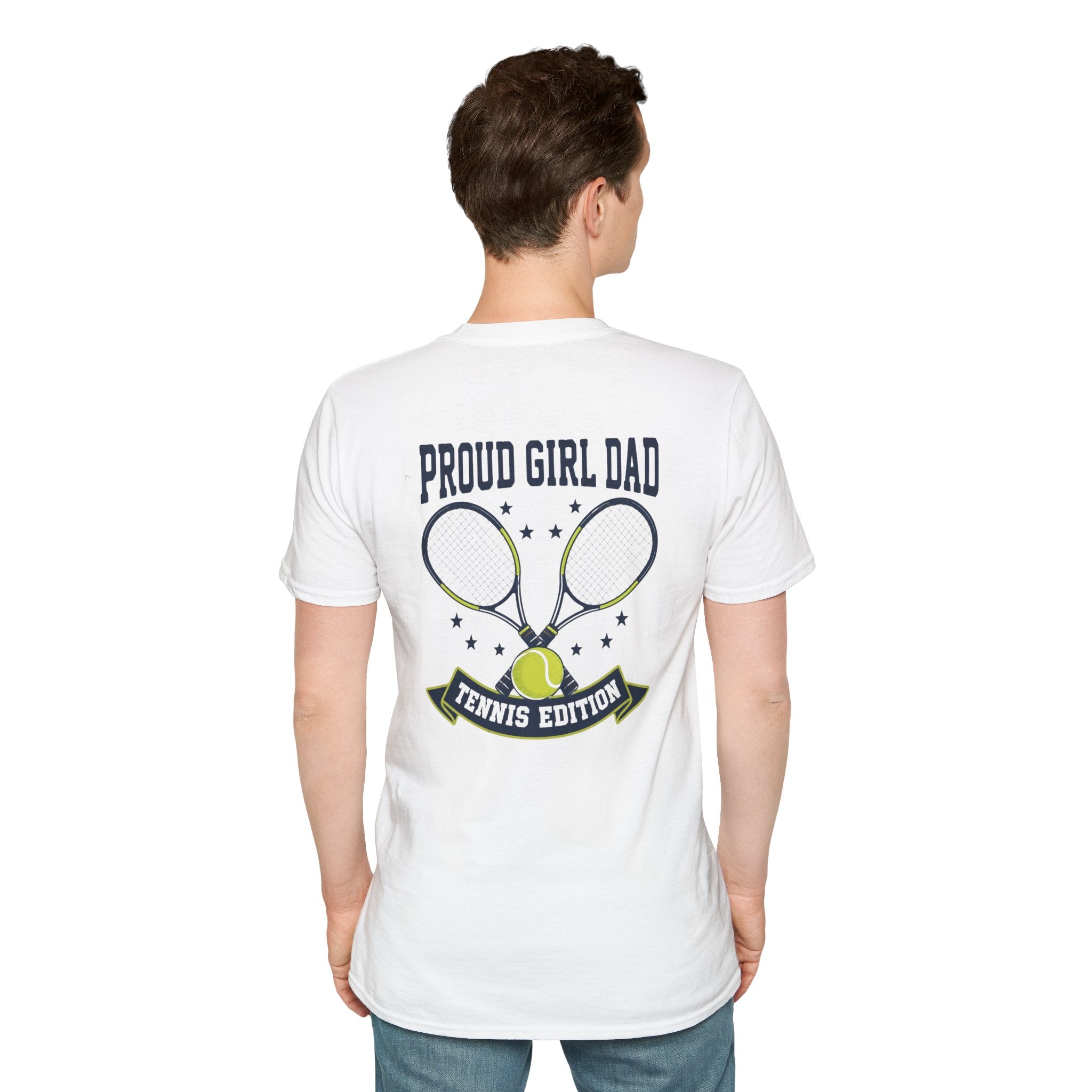 Proud Girl Dad Tennis T-Shirt - Magnolia Wild SC