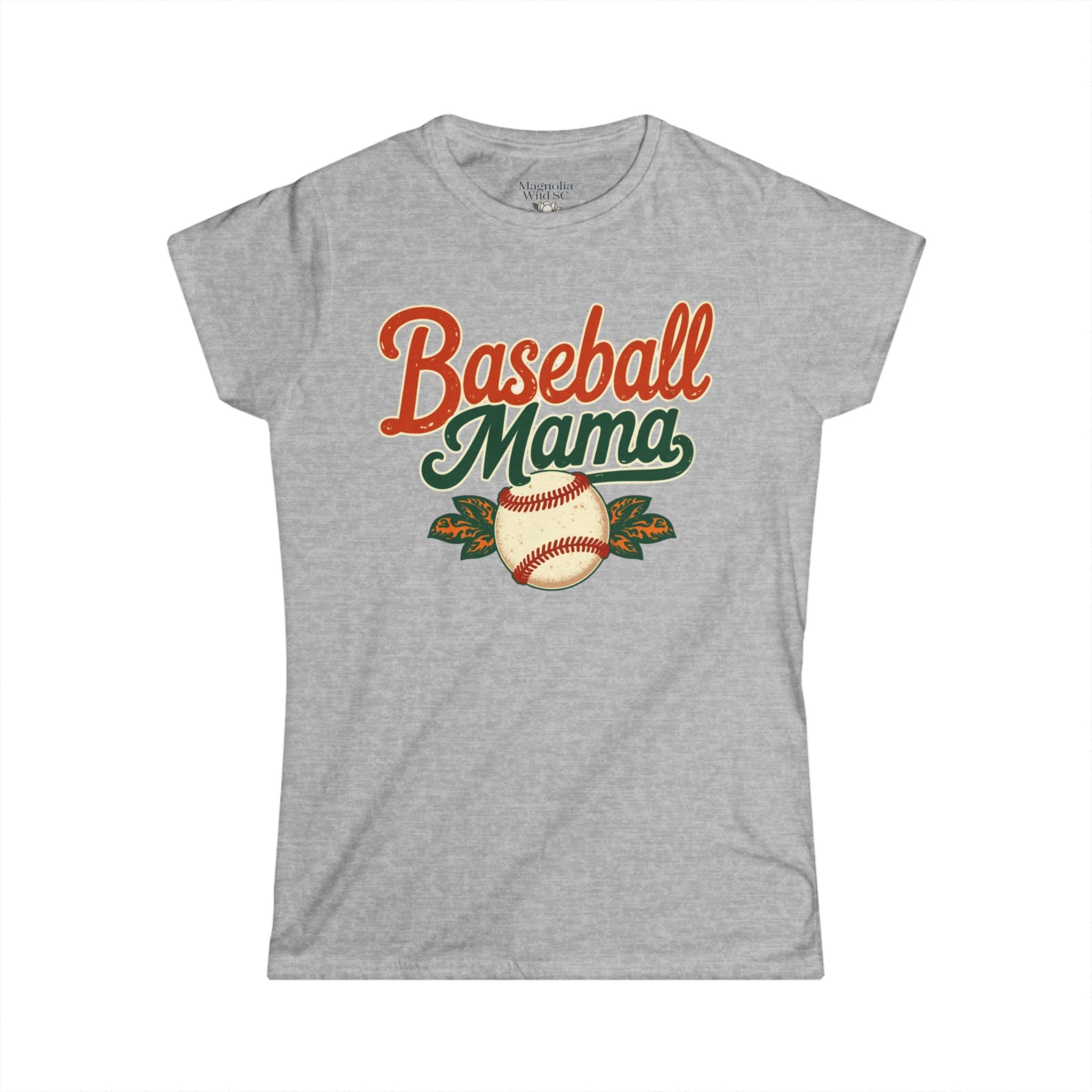 Retro Baseball Mom Tee