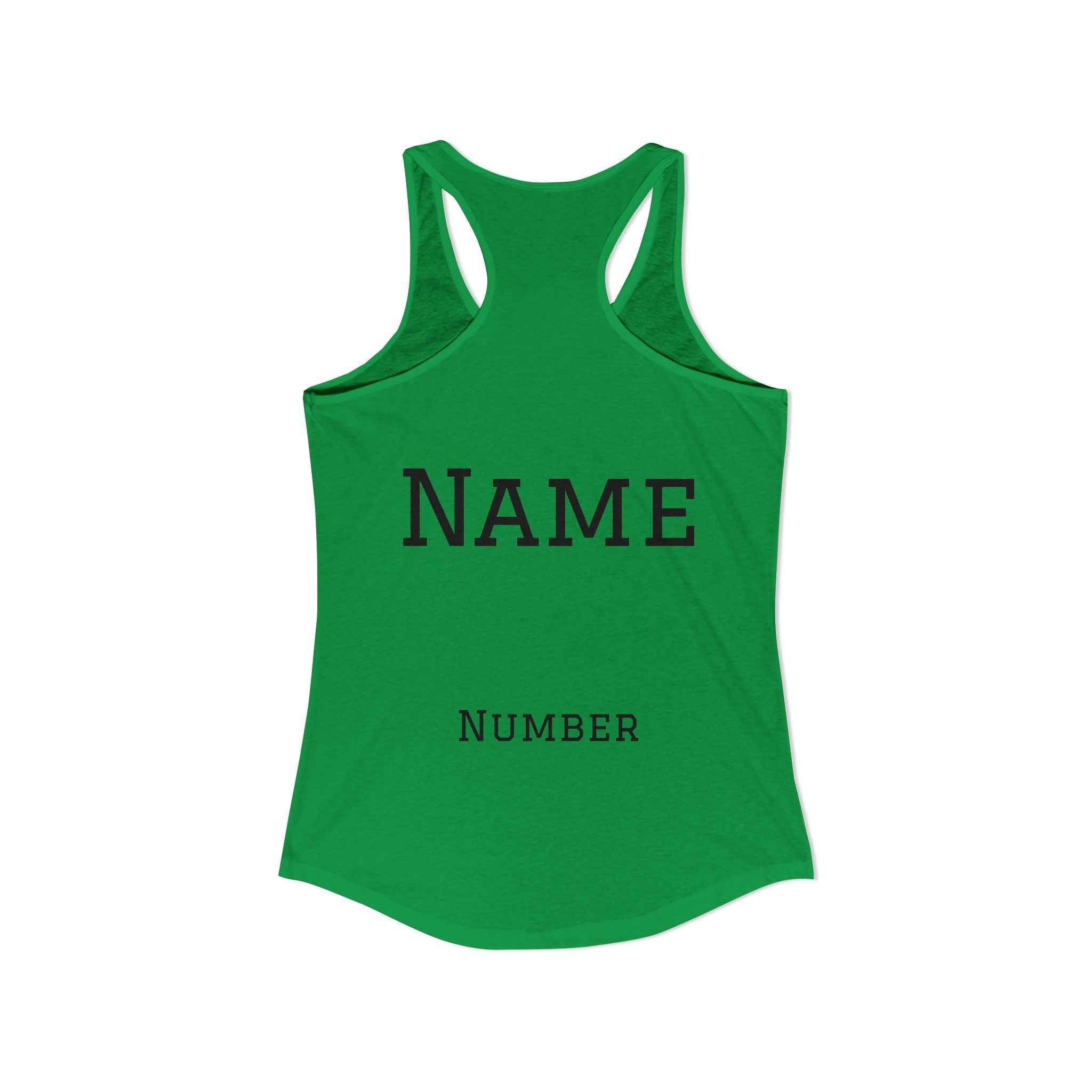 Personalized Figure Skating Racerback Tank