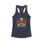 Baseball Mom Racerback Tank – Personalized Name & Number Option