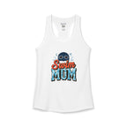 Swim Mom Racerback Tank – Personalized Name & Number Option | Lightweight Women’s Swim Tank Top - Magnolia Wild SC