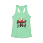 Baseball Mom Racerback Tank – Personalized Name & Number Option