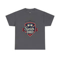 Retro Badge Style: The Vintage Swim Dad Shield Tee