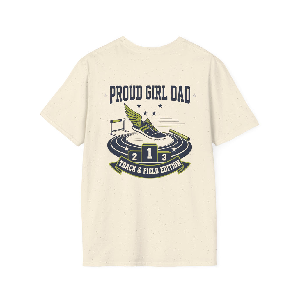 Proud Girl Dad Track T-Shirt - Magnolia Wild SC