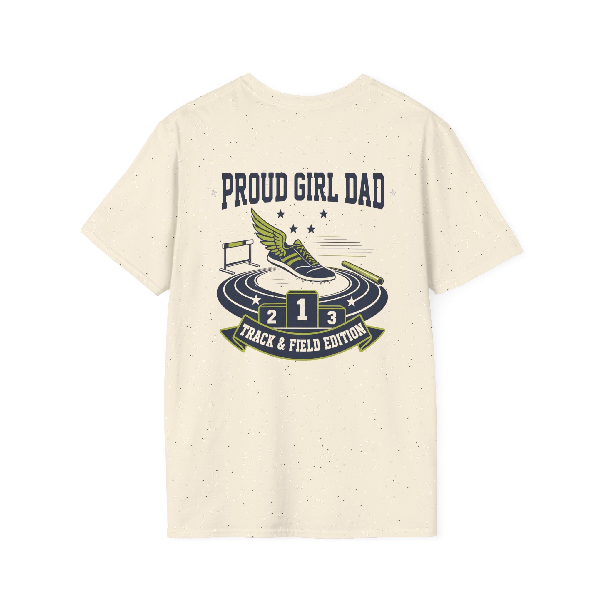 Proud Girl Dad Track T-Shirt - Magnolia Wild SC