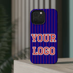 Personalized Baseball Jersey iPhone Case — Team Logo, Player Name & Number Customizable - Magnolia Wild SC