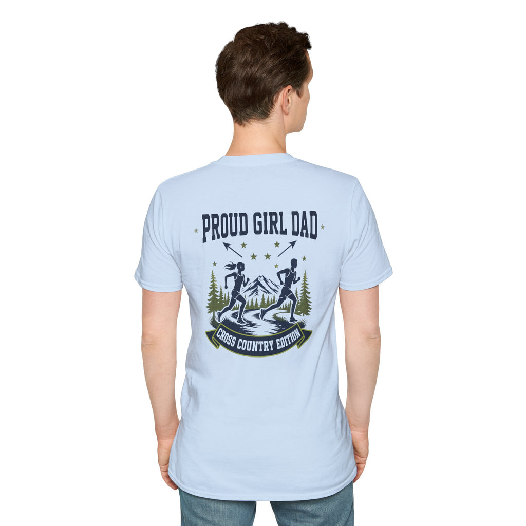 Proud Girl Dad Cross Country T-Shirt - Magnolia Wild SC