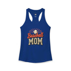 Baseball Mom Racerback Tank – Personalized Name & Number Option