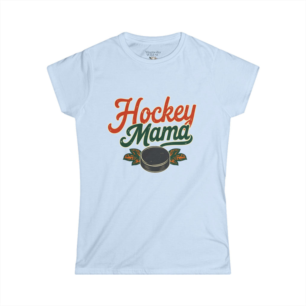 Vintage Inspired Hockey Mama Tee - Magnolia Wild SC
