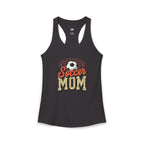 Soccer Mom Racerback Tank – Personalized Name & Number Option | Lightweight Women’s Soccer Tank Top - Magnolia Wild SC